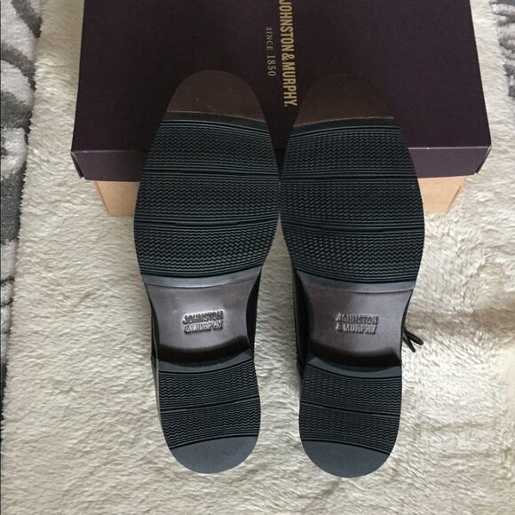 Johnston & Murphy Bartlett Cap-Toe Lace-Up Oxfords-10.5M - Picture 3 of 4